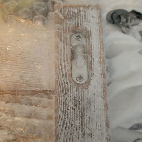 How Retirees Tells Time Farmhouse Chic Wooden White Washed Wall Decor New - Picture 8 of 10